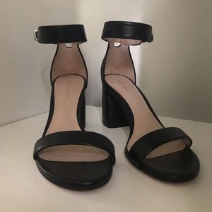 stuart weitzman partly block heel sandals